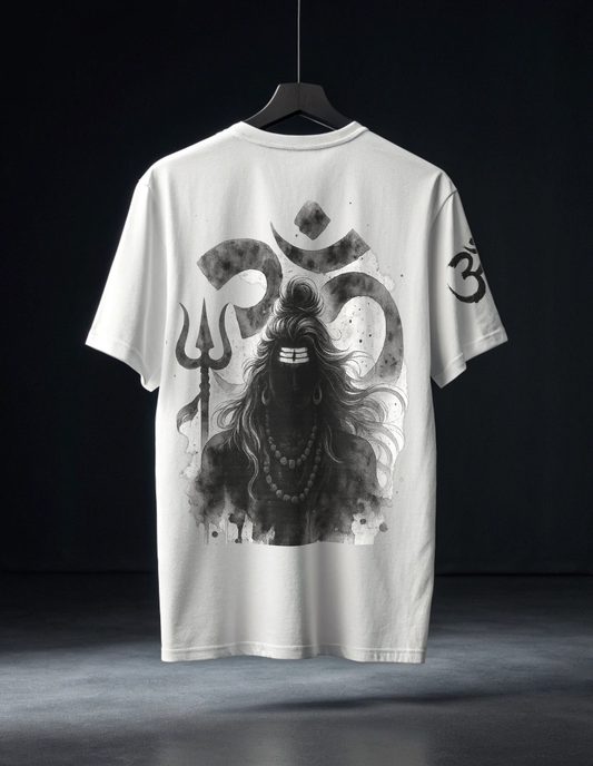 Shiva Om Unisex Oversized T-Shirt