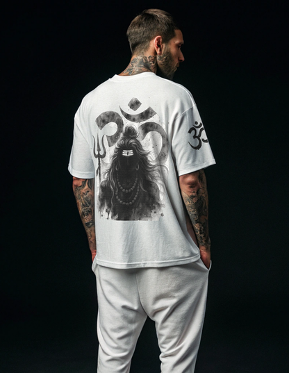 Shiva Om Unisex Oversized T-Shirt