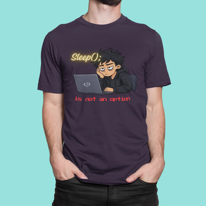 Sleep(); is not an option — Developer Regular Fit T-Shirt | QuixCloth