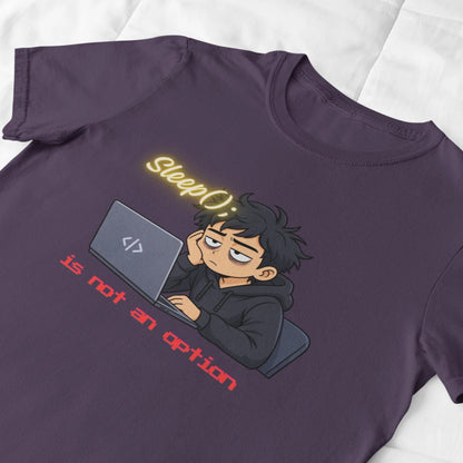 Sleep(); is not an option — Developer Regular Fit T-Shirt | QuixCloth